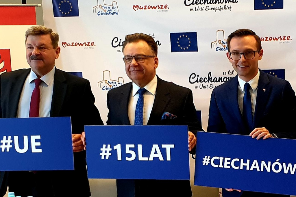 15 lat Ciechanowa w Unii Europejskiej