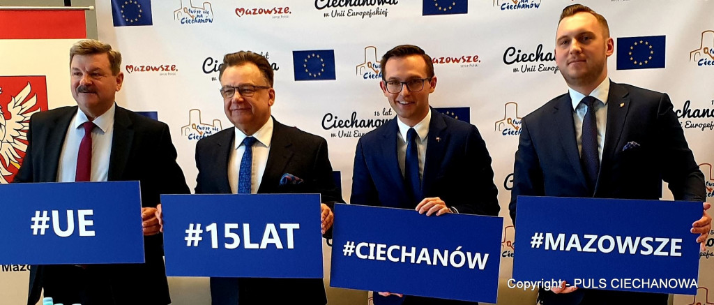 15 lat Ciechanowa w Unii Europejskiej