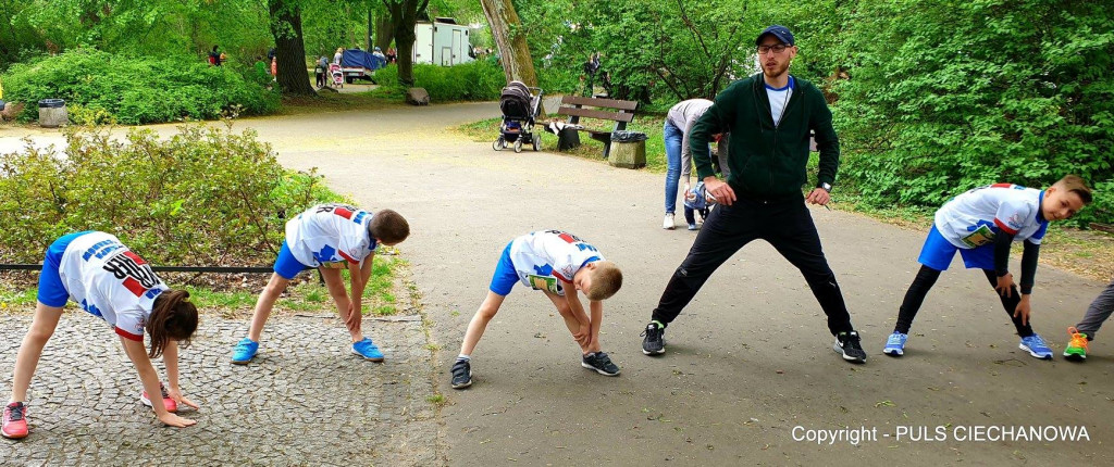 Młodzi ciechanowianie na BIEGU DOOKOŁA ZOO