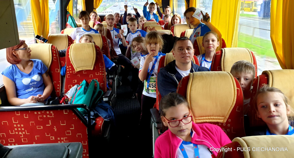 Młodzi ciechanowianie na BIEGU DOOKOŁA ZOO