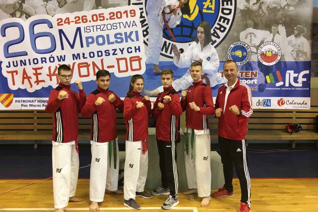 Mistrzostwa Polski Juniorów Młodszych Taekwon-Do ITF  -  Nowa Ruda Słupiec 24-26.05.2019