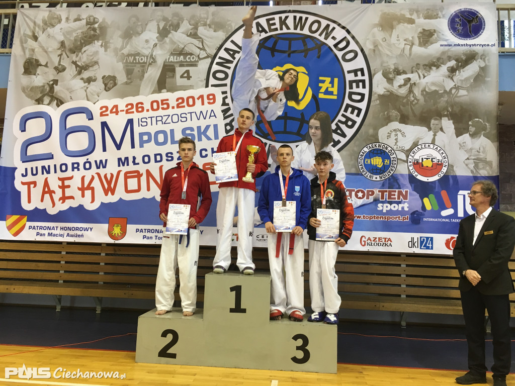 Mistrzostwa Polski Juniorów Młodszych Taekwon-Do ITF  -  Nowa Ruda Słupiec 24-26.05.2019