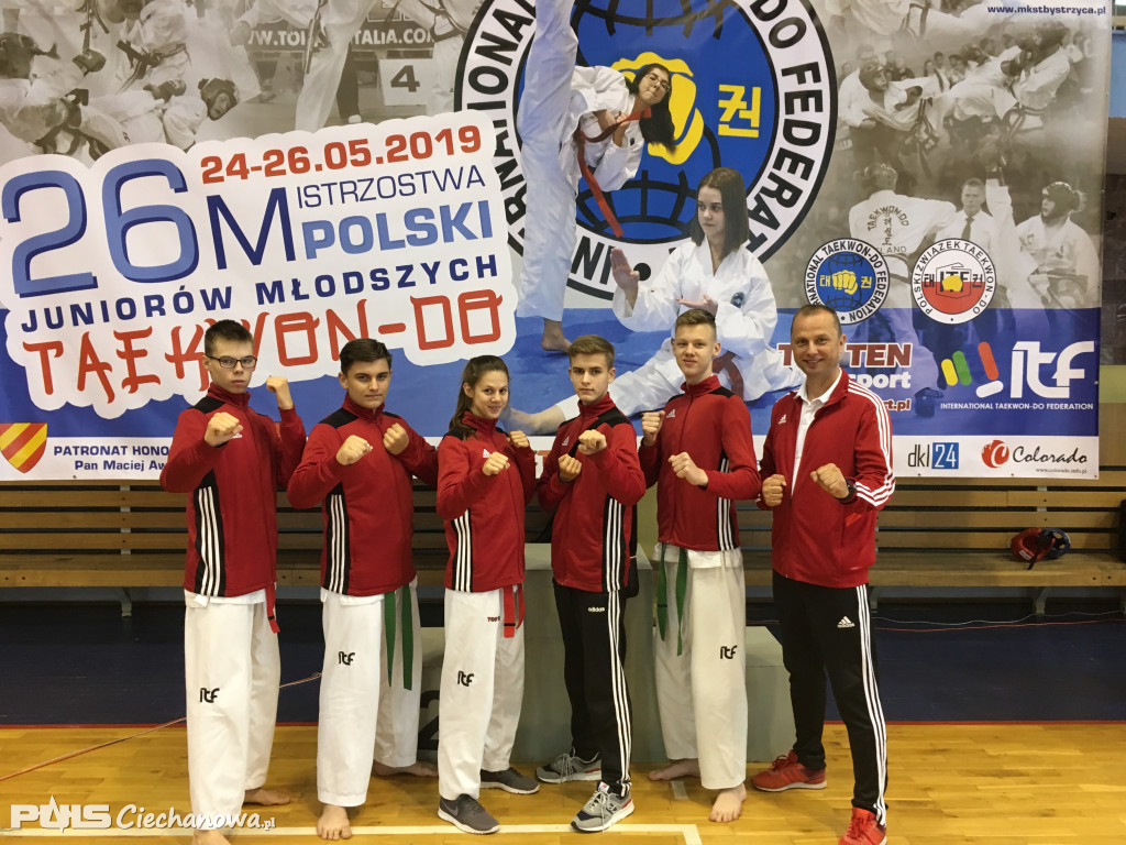 Mistrzostwa Polski Juniorów Młodszych Taekwon-Do ITF  -  Nowa Ruda Słupiec 24-26.05.2019