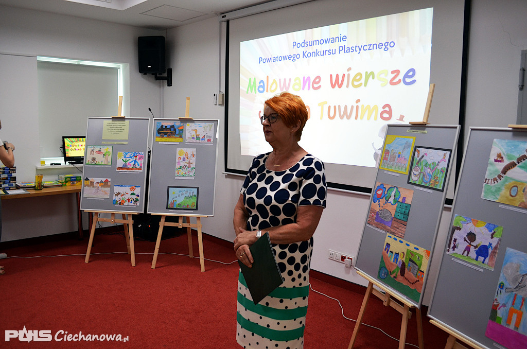 Podsumowanie powiatowego konkursu plastycznego  pt.: Malowane Wiersze Juliana Tuwima