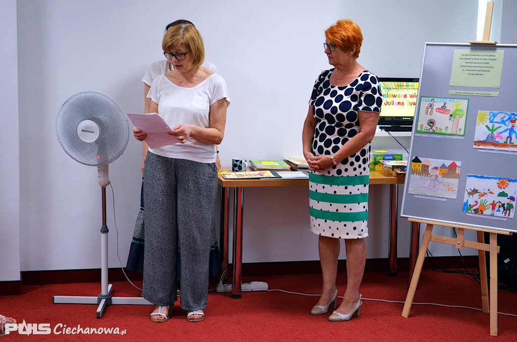 Podsumowanie powiatowego konkursu plastycznego  pt.: Malowane Wiersze Juliana Tuwima