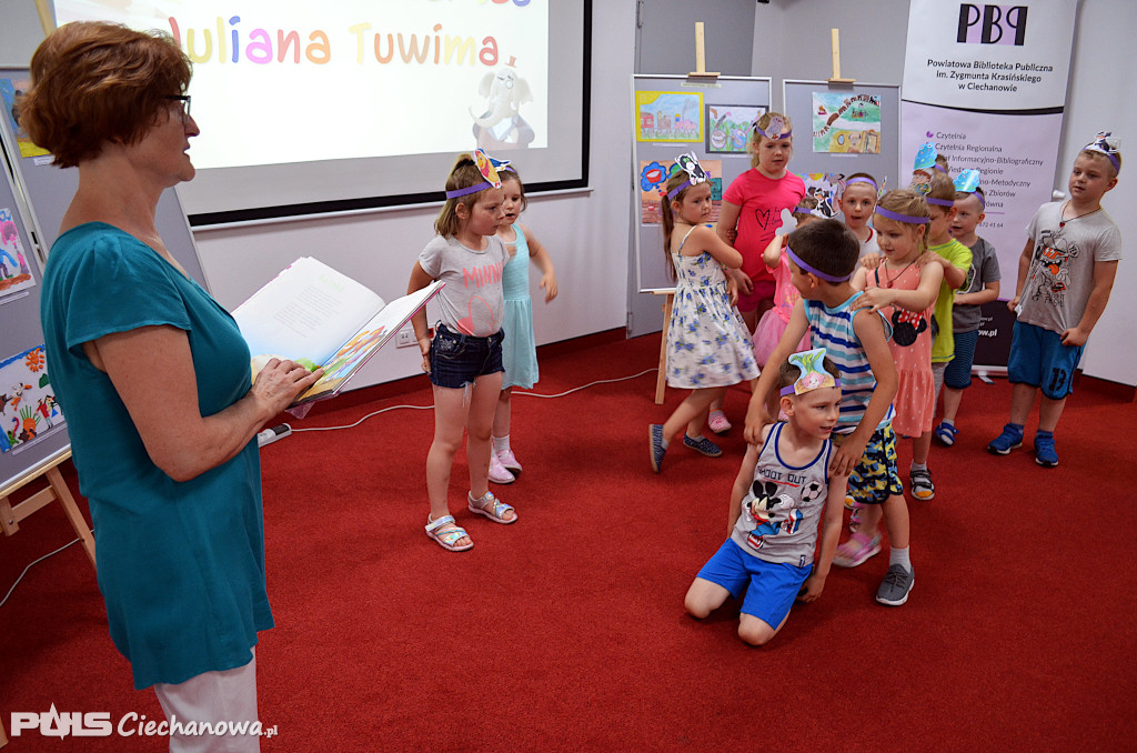 Podsumowanie powiatowego konkursu plastycznego  pt.: Malowane Wiersze Juliana Tuwima