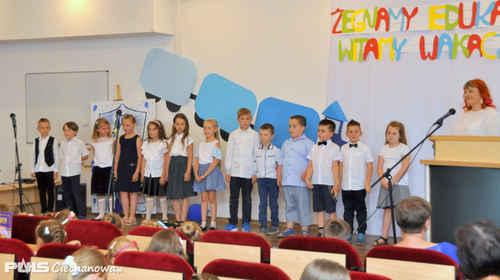 Zakończenie roku szkolnego w Szkole Podstawowej TWP w Ciechanowie - czerwiec 2019 r.