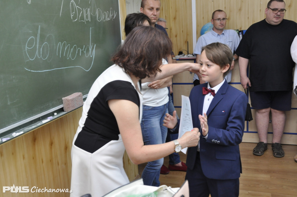 Zakończenie roku szkolnego w Szkole Podstawowej TWP w Ciechanowie - czerwiec 2019 r.