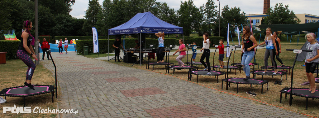 Fitness Party na basenie