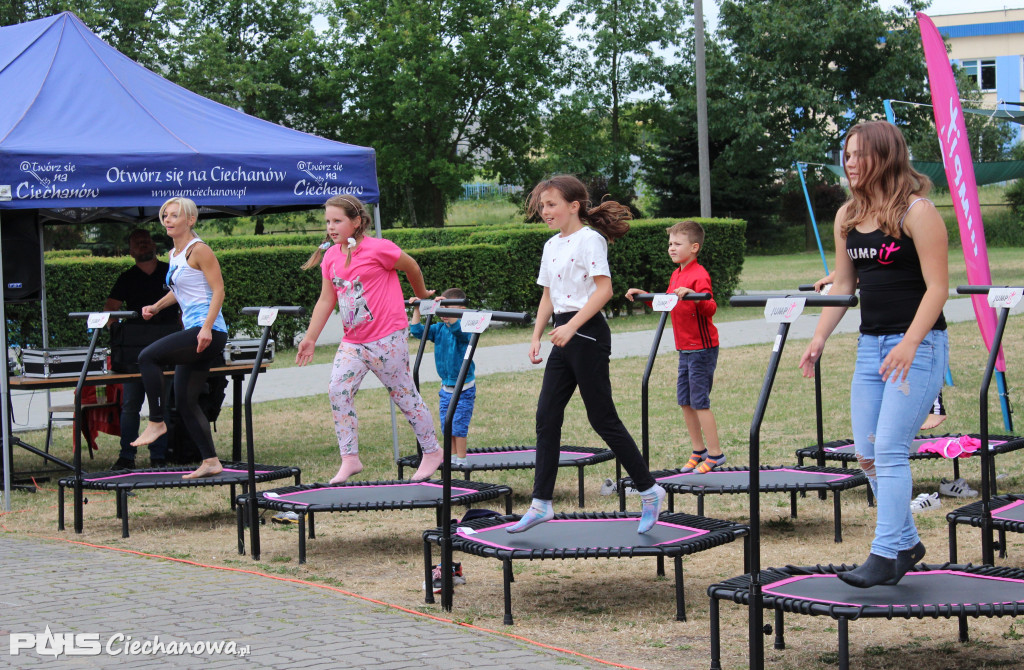 Fitness Party na basenie