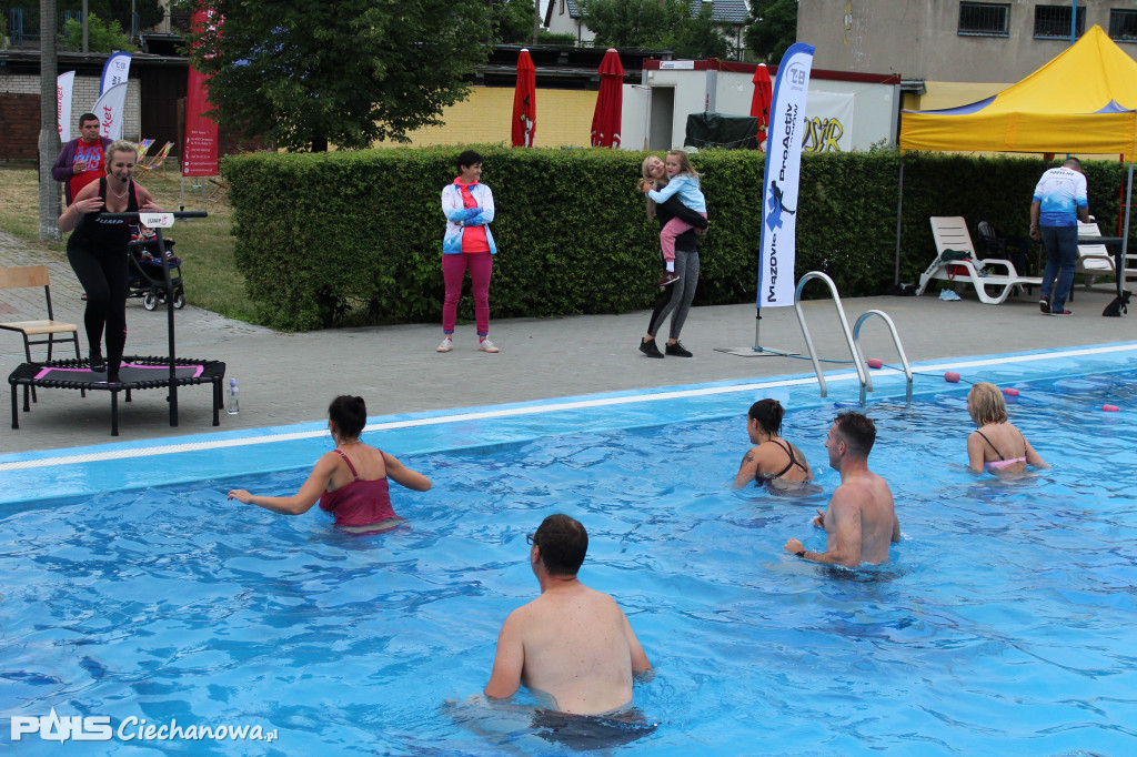Fitness Party na basenie