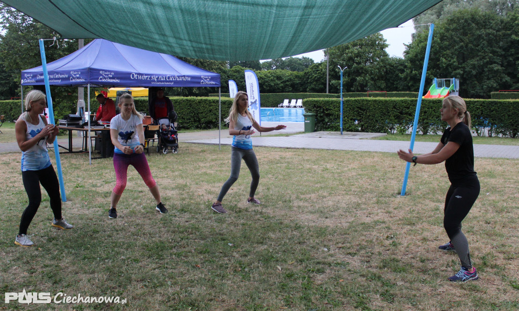 Fitness Party na basenie