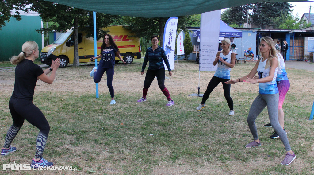 Fitness Party na basenie