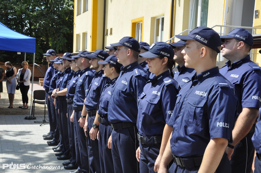 Otwarcie Posterunku Policji w Ojrzeniu