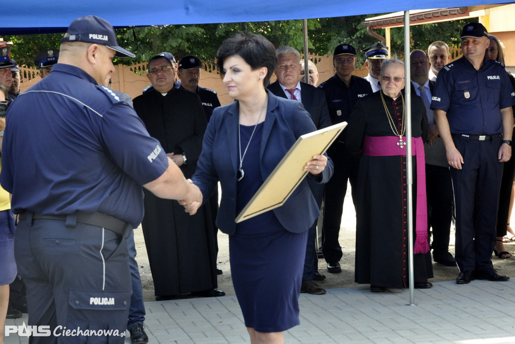 Otwarcie Posterunku Policji w Ojrzeniu