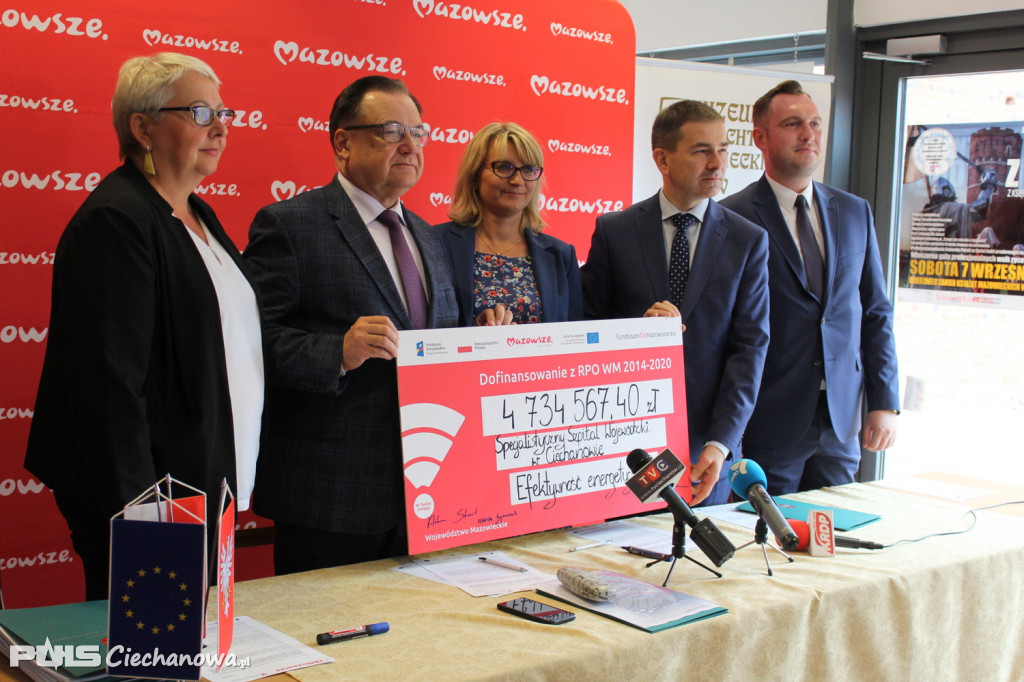Podpisanie umów na projekty ekologiczne oraz edukacyjne w ramach Regionalnego Programu Operacyjnego Województwa Mazowieckiego 2014-2020