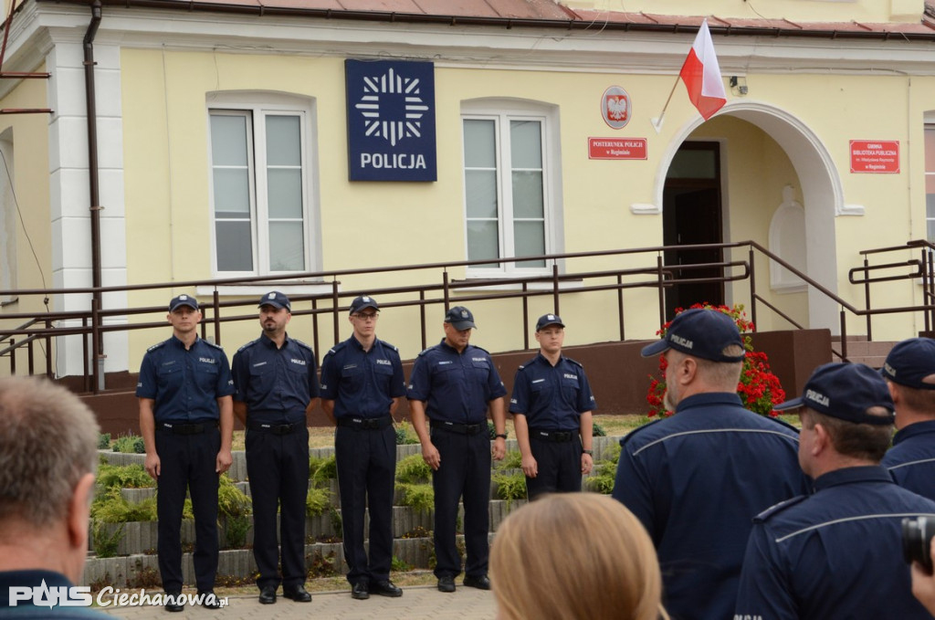 Posterunek policji w Regiminie powrócił na mapę powiatu ciechanowskiego