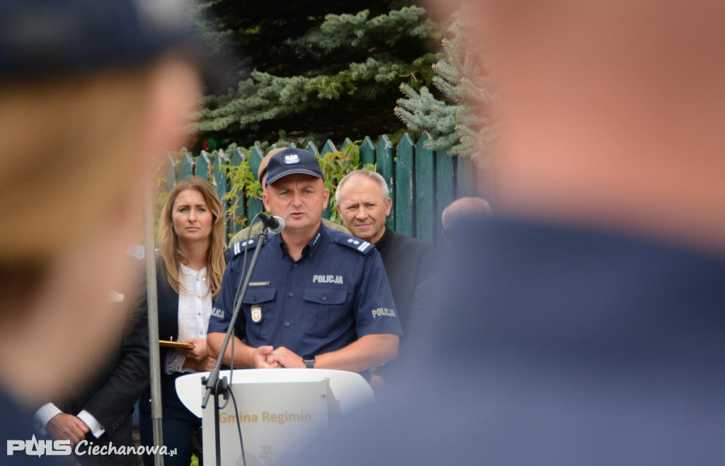 Posterunek policji w Regiminie powrócił na mapę powiatu ciechanowskiego