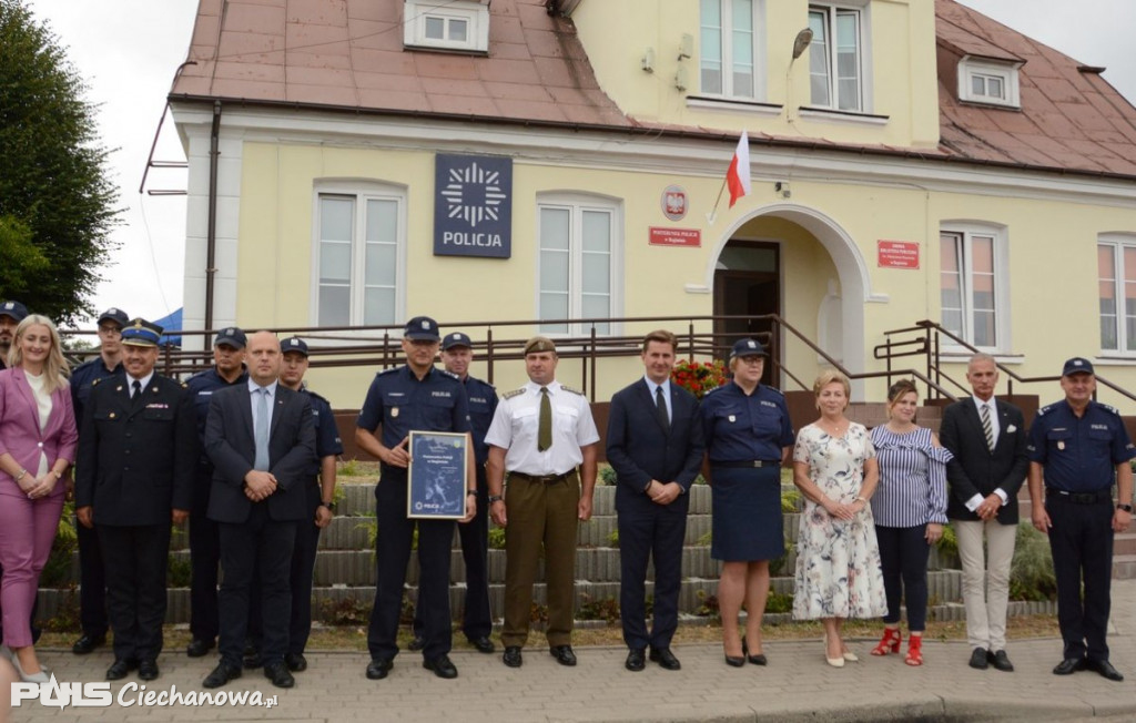 Posterunek policji w Regiminie powrócił na mapę powiatu ciechanowskiego