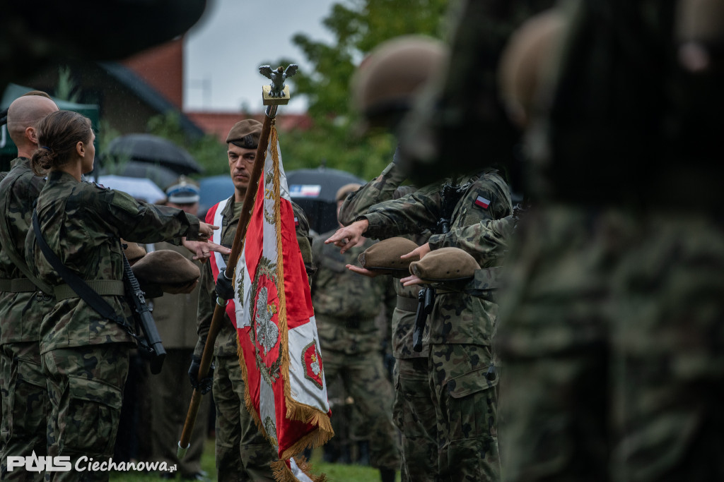 Przysięga wojskowa żołnierzy 5 Mazowieckiej Brygady Obrony Terytorialnej
