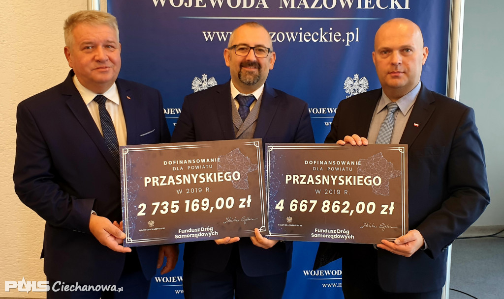 Wicewojewoda rozdał czeki