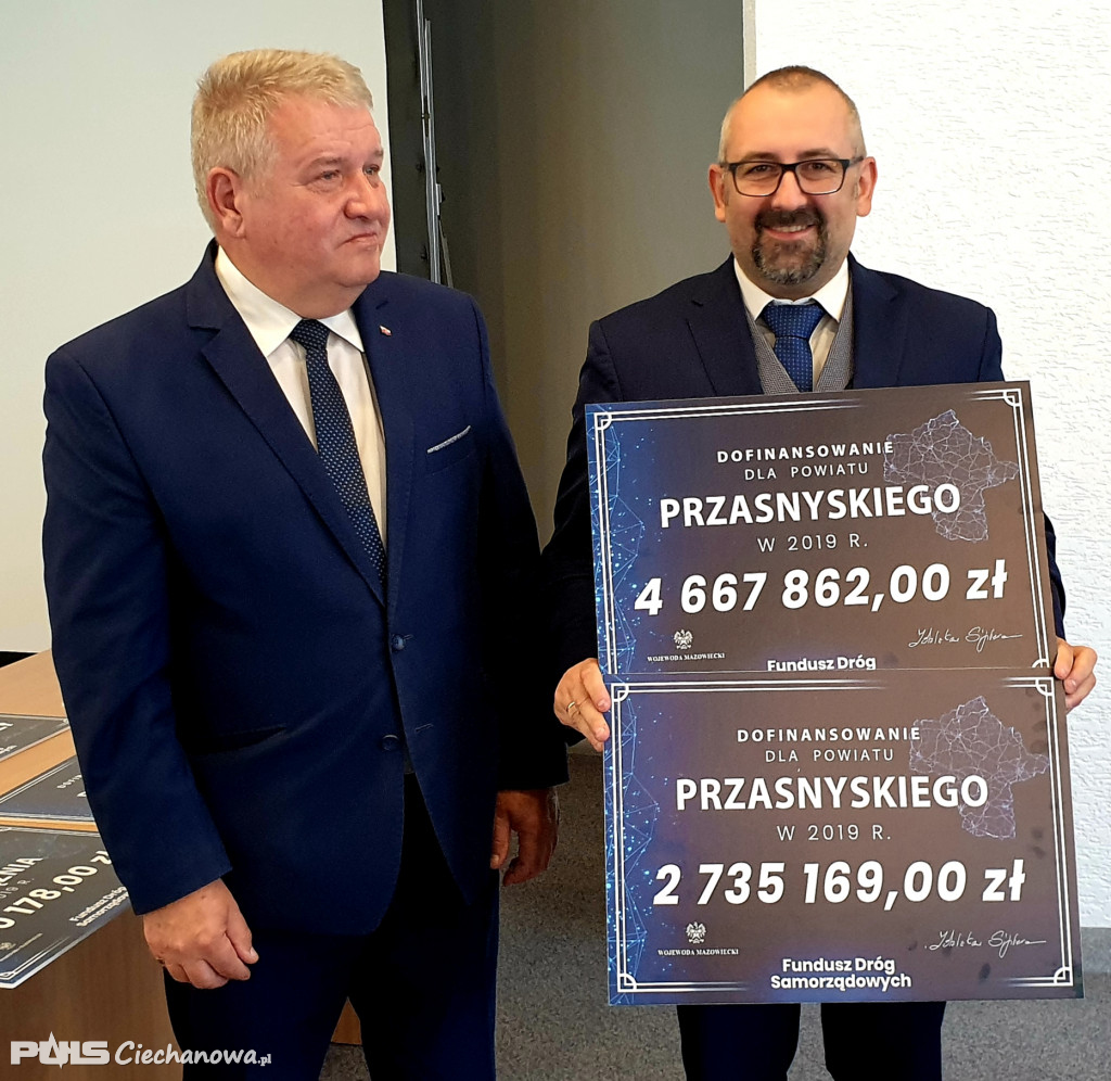 Wicewojewoda rozdał czeki