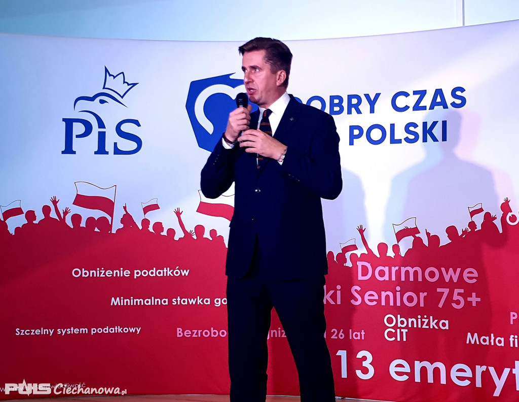 Premier Morawiecki w Ciechanowie