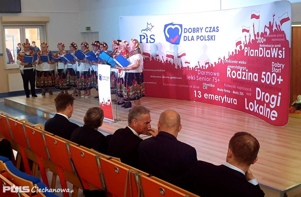 Premier Morawiecki w Ciechanowie