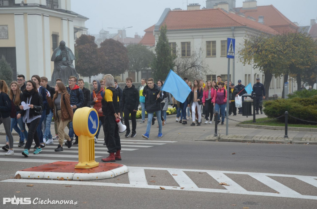 U SĄSIADÓW: Protestowali przeciw narkotykom oraz uzależnieniom