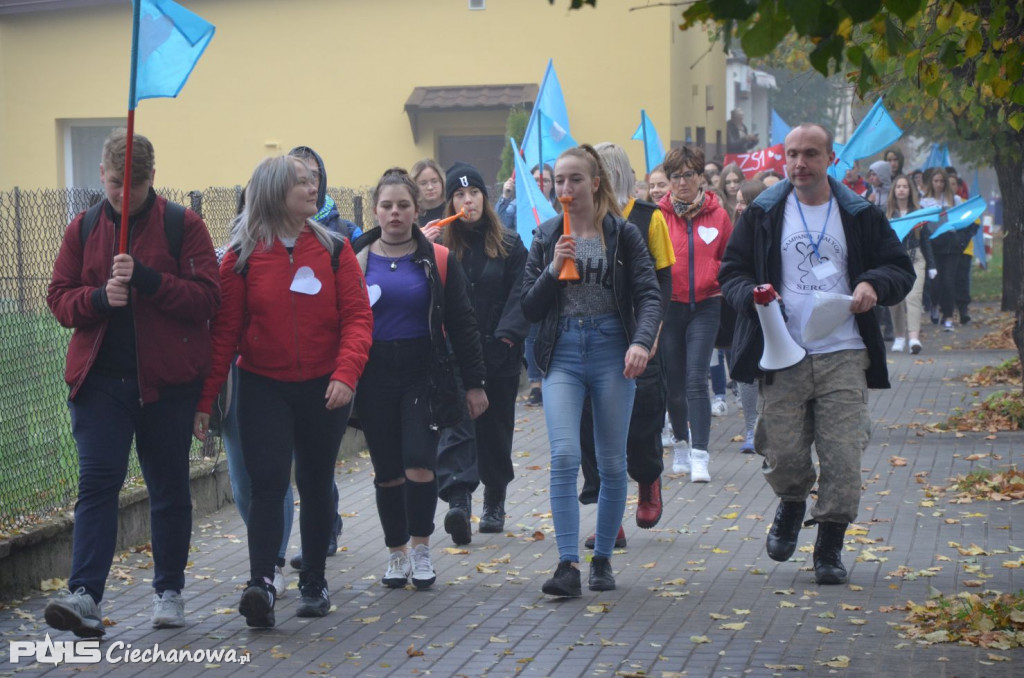 U SĄSIADÓW: Protestowali przeciw narkotykom oraz uzależnieniom