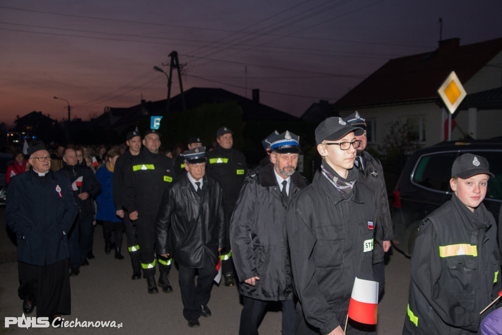 Obchody 101. rocznicy odzyskania przez Polskę Niepodległości w Glinojecku