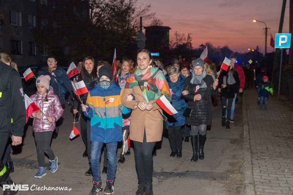 Obchody 101. rocznicy odzyskania przez Polskę Niepodległości w Glinojecku
