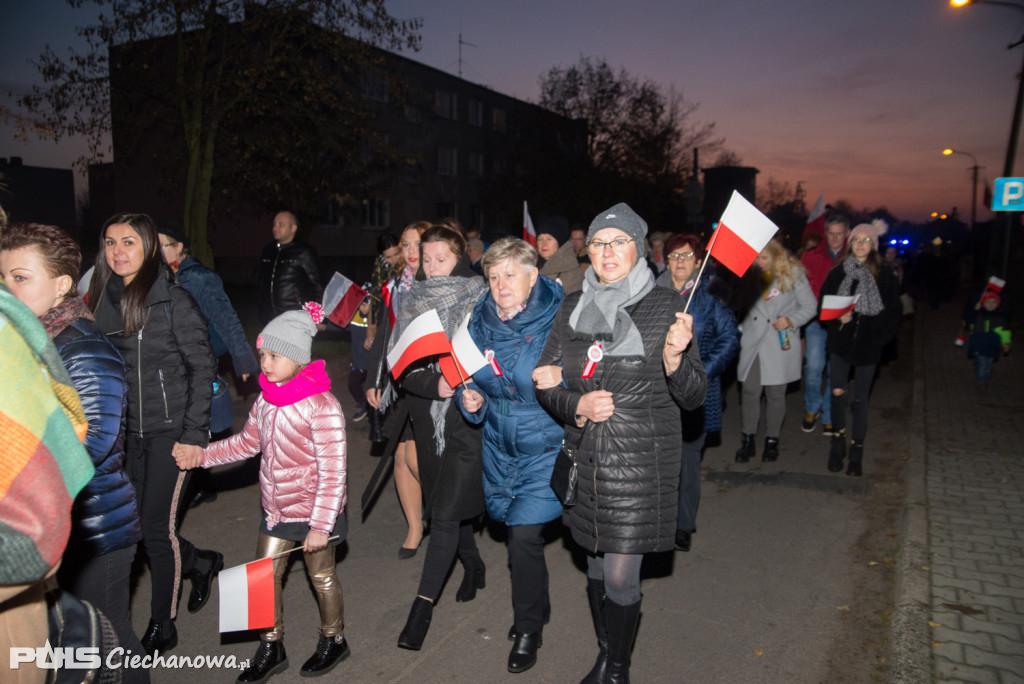 Obchody 101. rocznicy odzyskania przez Polskę Niepodległości w Glinojecku