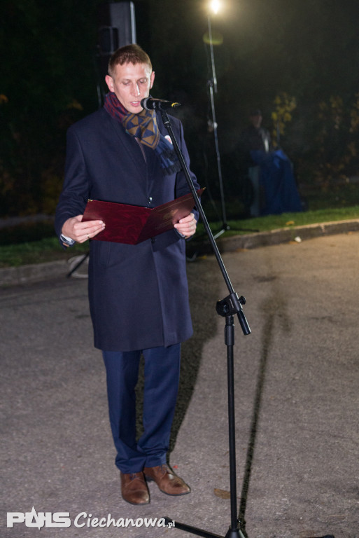 Obchody 101. rocznicy odzyskania przez Polskę Niepodległości w Glinojecku