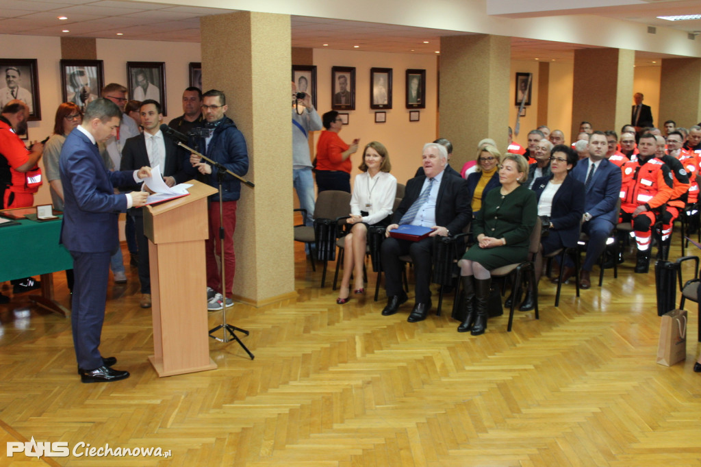 Jubileuszu 70-lecia Ciechanowskiego Pogotowia Ratunkowego w Ciechanowie