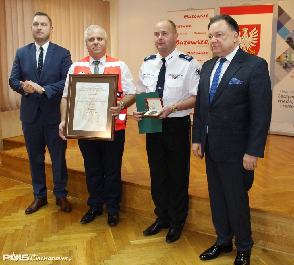 Jubileuszu 70-lecia Ciechanowskiego Pogotowia Ratunkowego w Ciechanowie