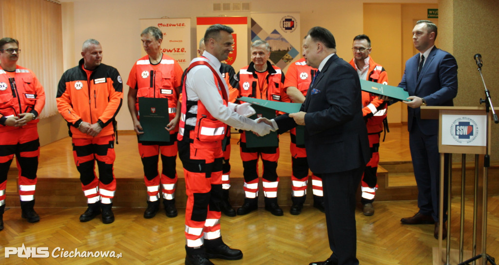 Jubileuszu 70-lecia Ciechanowskiego Pogotowia Ratunkowego w Ciechanowie
