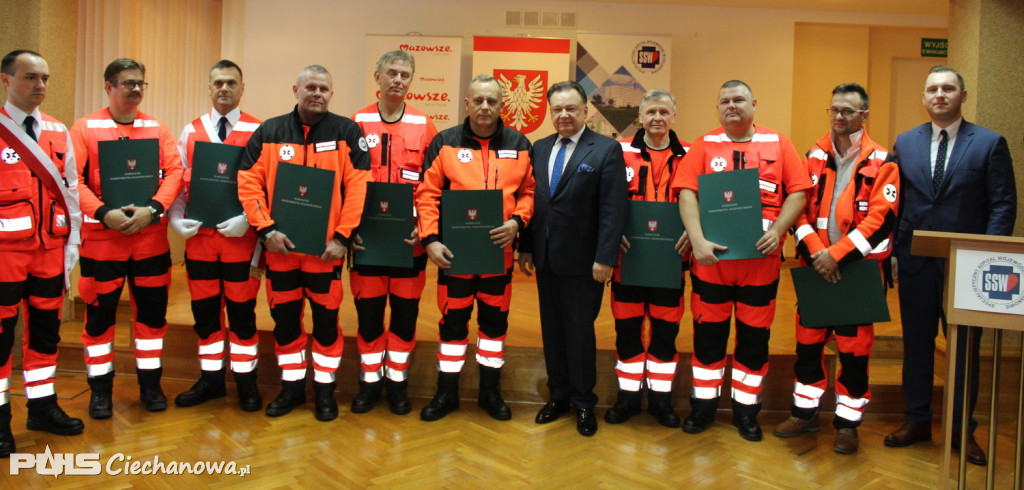 Jubileuszu 70-lecia Ciechanowskiego Pogotowia Ratunkowego w Ciechanowie