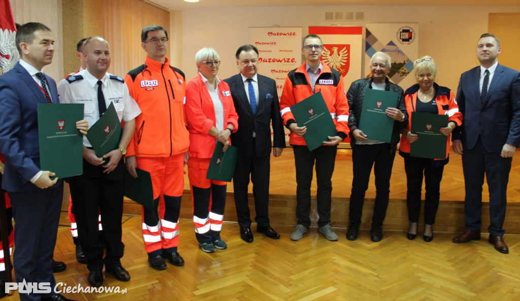 Jubileuszu 70-lecia Ciechanowskiego Pogotowia Ratunkowego w Ciechanowie