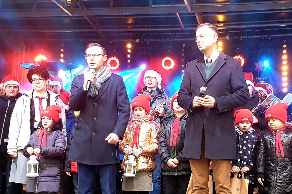 Wigilia dla Mieszkańców przed ratuszem