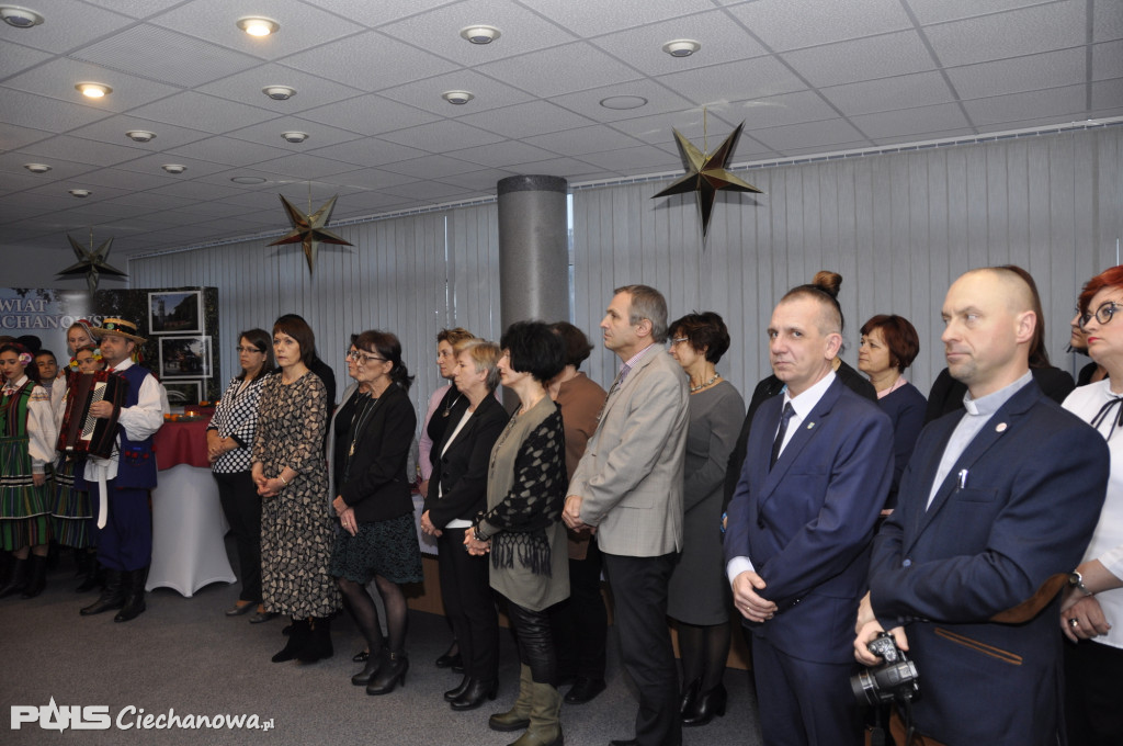 Spotkanie wigilijne w Starostwie Powiatowym w Ciechanowie - 2019