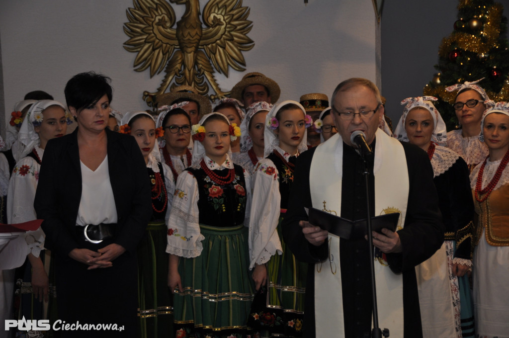 Spotkanie wigilijne w Starostwie Powiatowym w Ciechanowie - 2019