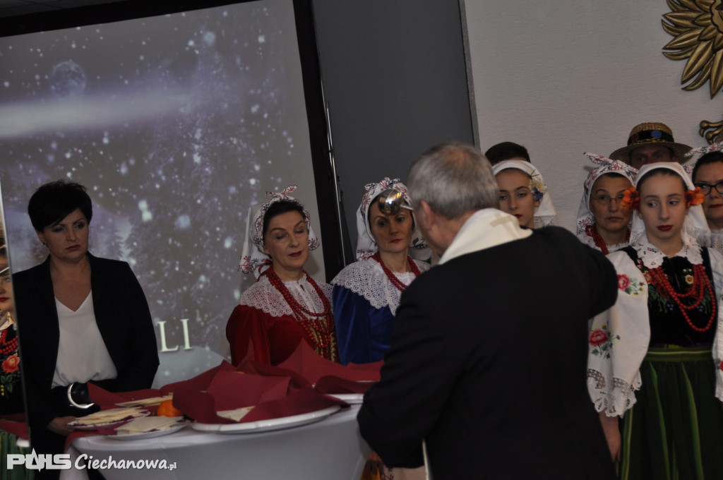 Spotkanie wigilijne w Starostwie Powiatowym w Ciechanowie - 2019