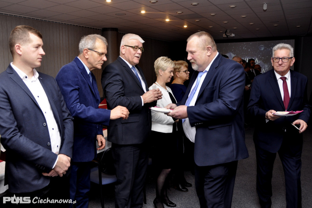 Spotkanie wigilijne w Starostwie Powiatowym w Ciechanowie - 2019