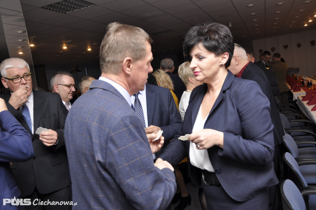 Spotkanie wigilijne w Starostwie Powiatowym w Ciechanowie - 2019