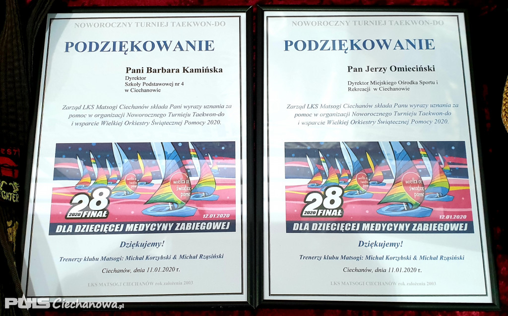 Noworoczny Turniej Taekwon-do