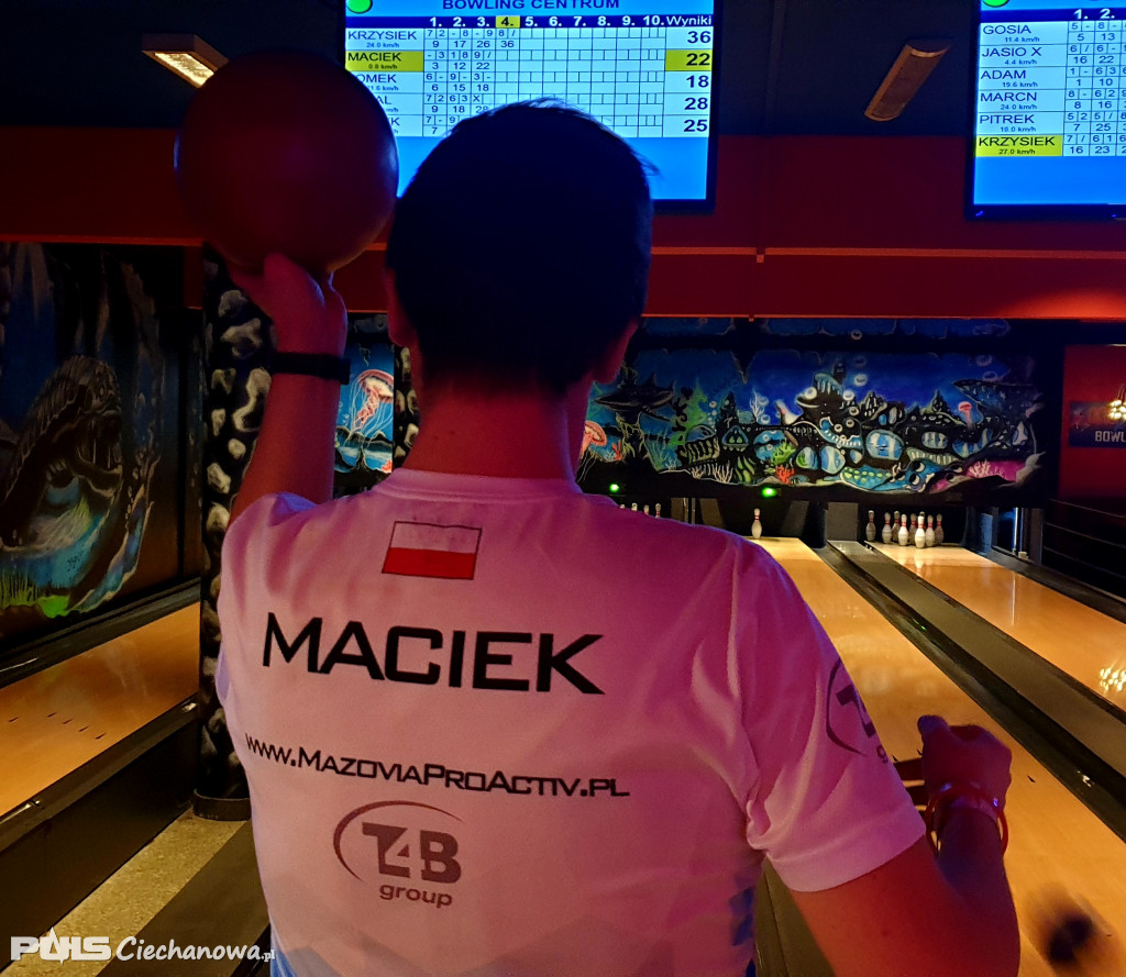 Czwarta kolejka Ciechanowskiej Ligi Bowlingowej