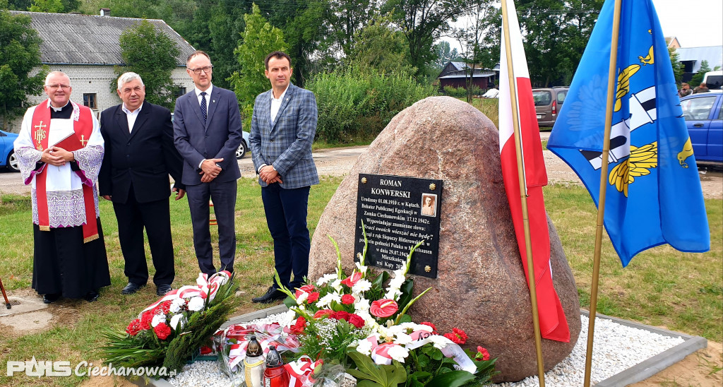 Uczcili pamięć Romana Konwerskiego