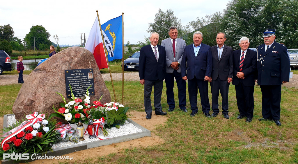 Uczcili pamięć Romana Konwerskiego