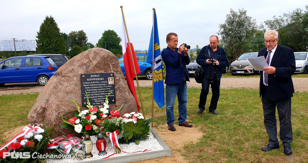 Uczcili pamięć Romana Konwerskiego